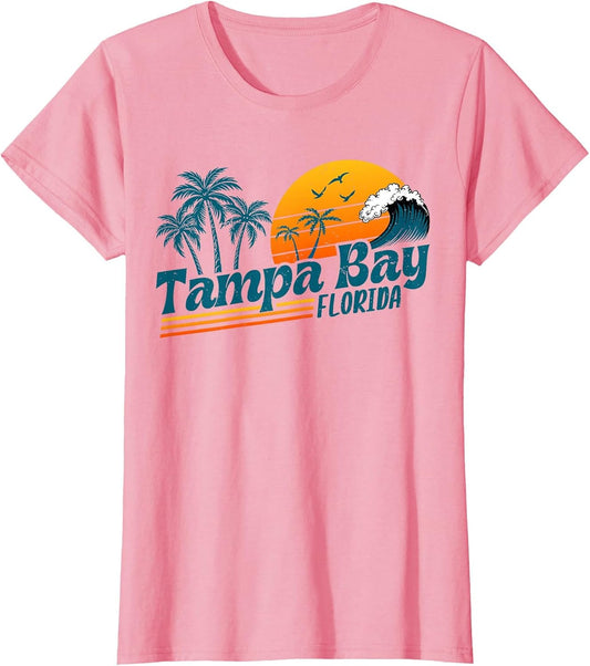 Vintage Tampa Bay Florida Beach Summer Vacation Spring Break