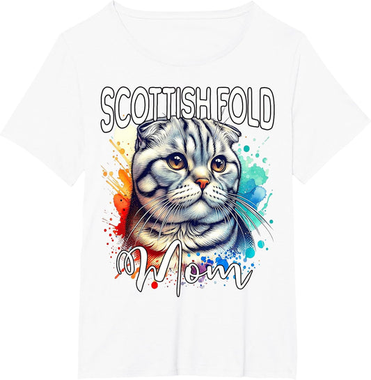 Scottish Fold Mom Cat Mom Scottish Fold