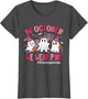 in October We Wear Pink Radiology Tech Life Breast Cancer