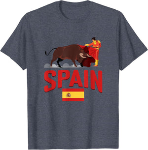 Spain Flag Bull Fighting Spanish