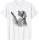 Irish Setter Raising Paw Design for Dog Owner