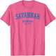 Savannah Georgia GA Vintage Athletic Sports