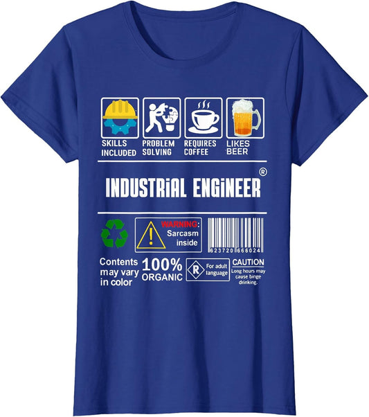 Industrial Engineer Label Skills Solving Coffee Beer