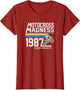 Vintage Inspired Motocross Dirt Bike Race 1987