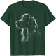 Irish Setter Dog Face Art Design