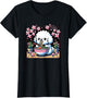 Kawaii Bichon Frise Dog Eating Ramen