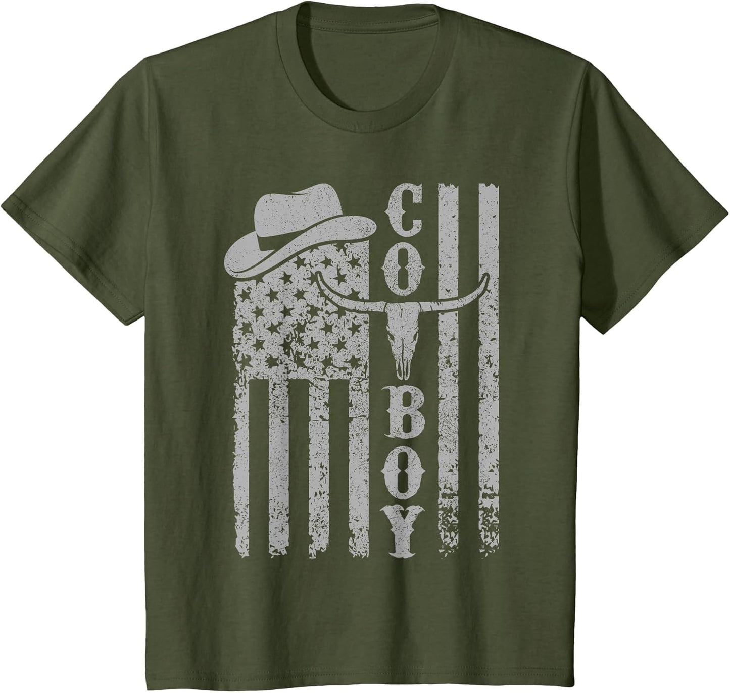 Western Country Men Teen Boy Kid Rodeo Southern Retro Cowboy