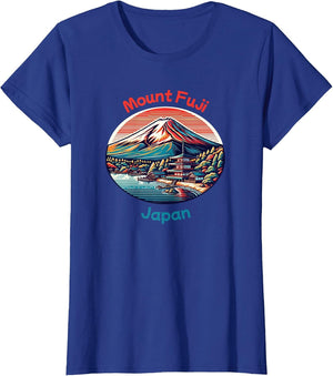 Mt Fuji Mountain Vintage Japanese