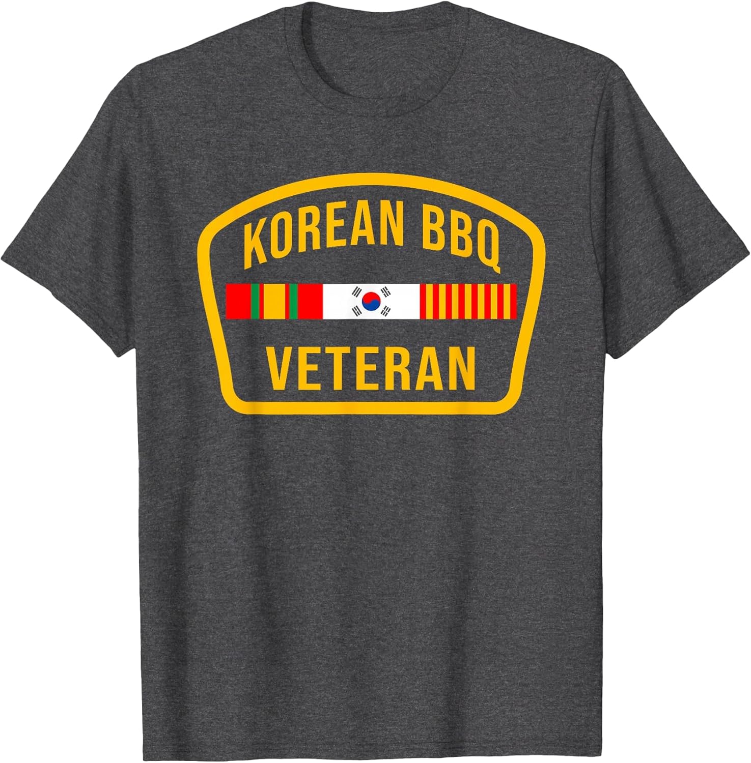 Korean BBQ Veteran Funny Food Lover Gym Cheat Day Military