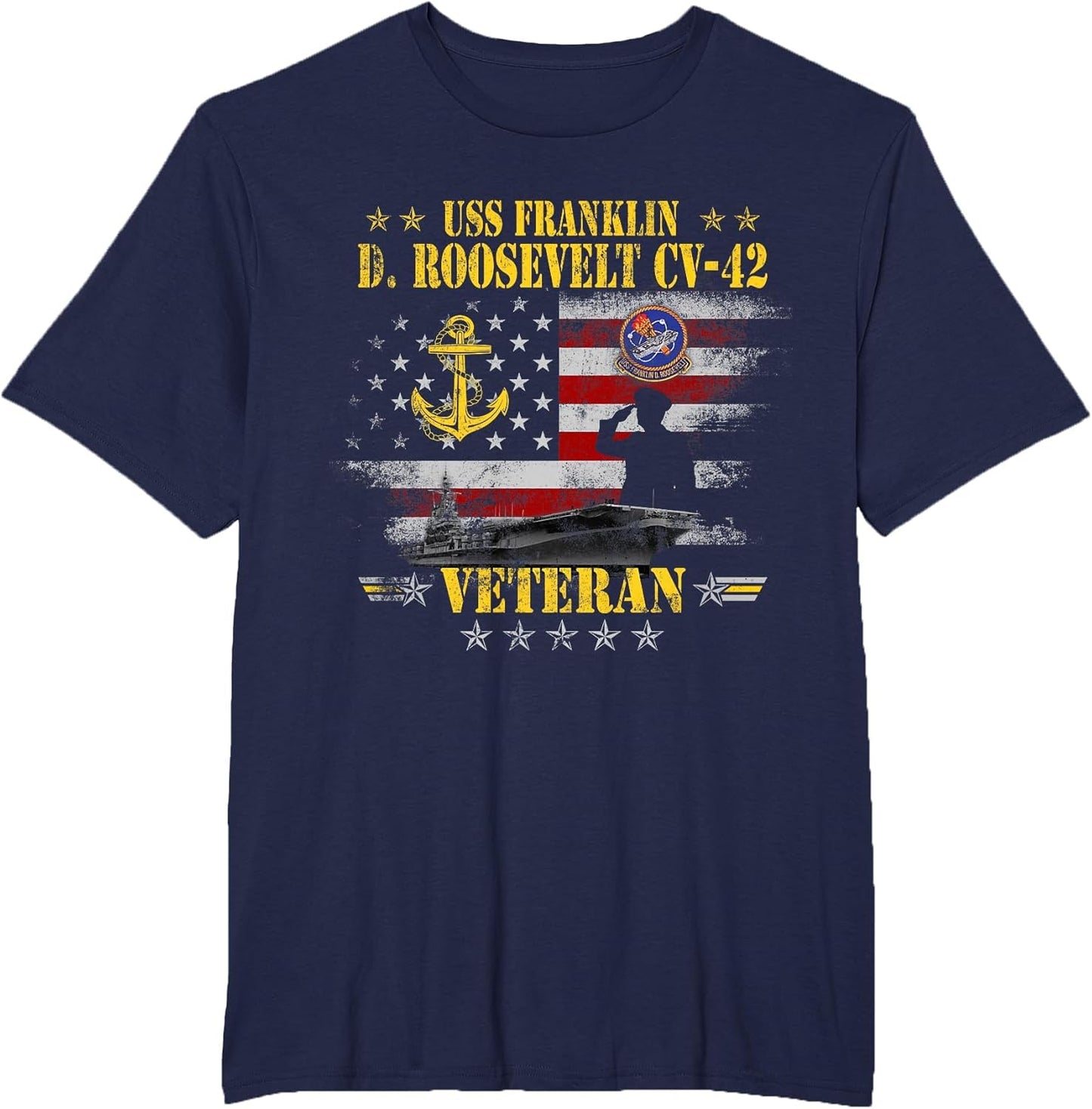 USS Franklin D. Roosevelt CV-42 Aircraft Carrier Veteran