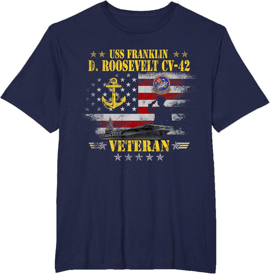 USS Franklin D. Roosevelt CV-42 Aircraft Carrier Veteran