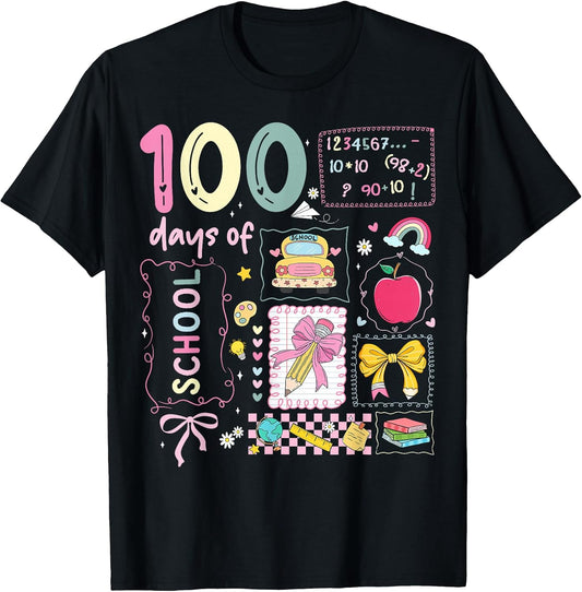 100 Days of School Doodles 100th Day of School Boys Girls