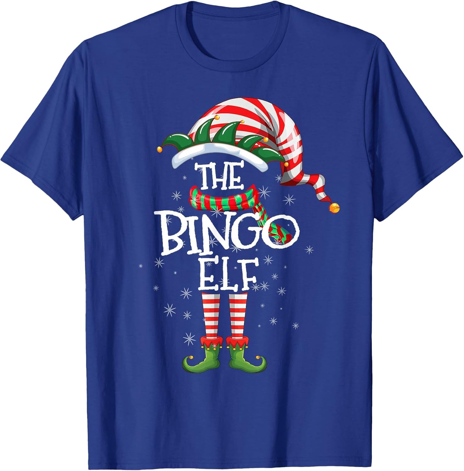 Bingo Elf Matching Family Group Christmas Party Pajama