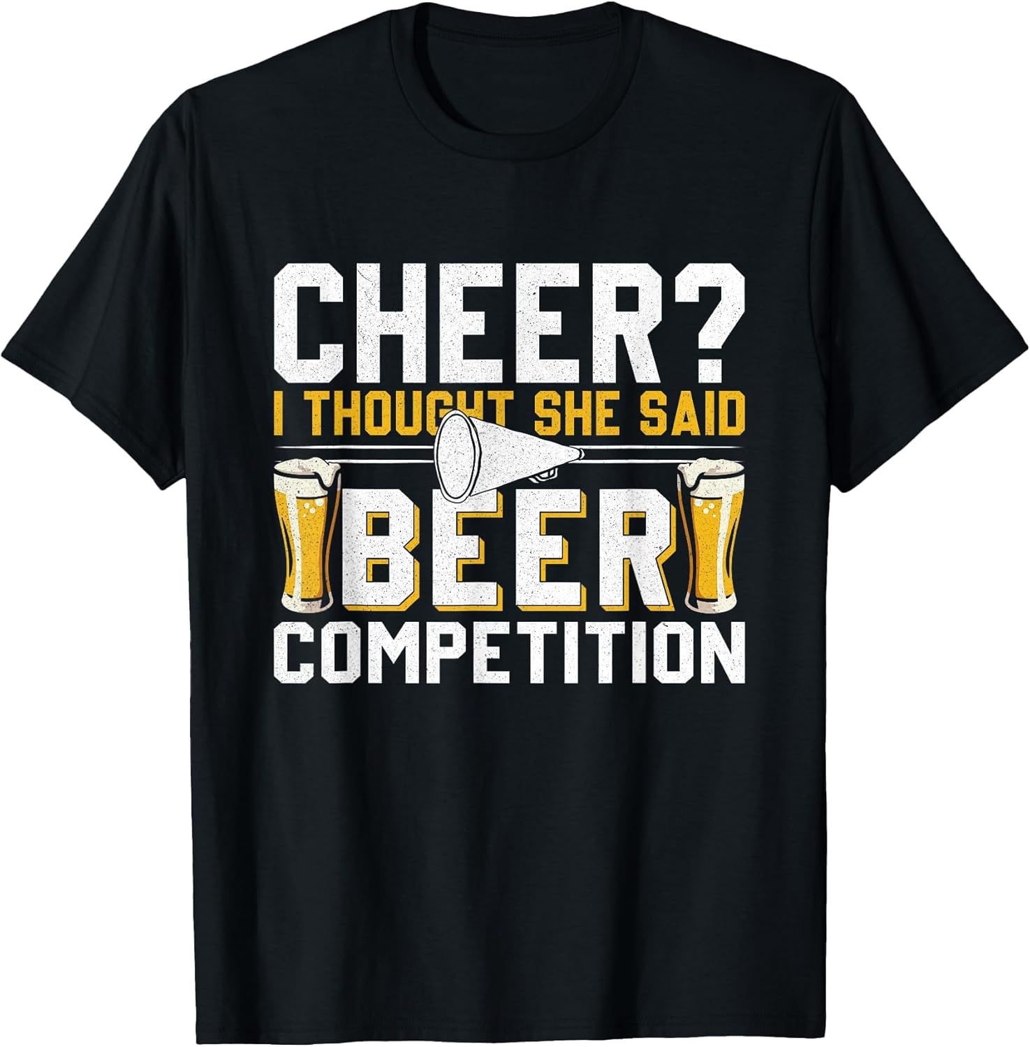 Cheer Dad Cheerleader I Thought She Said Beer Competition