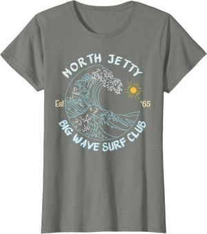 North Jetty Beach Big Wave Surf Club, Surfing Graphic