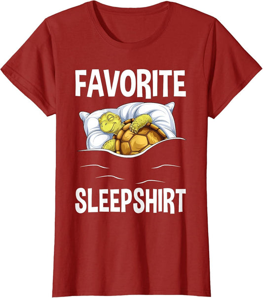 Favorite Sleep with Napping Tortoise Pajama