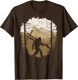 Funny Bigfoot Lineman Power Electrician Sasquatch Lineworker