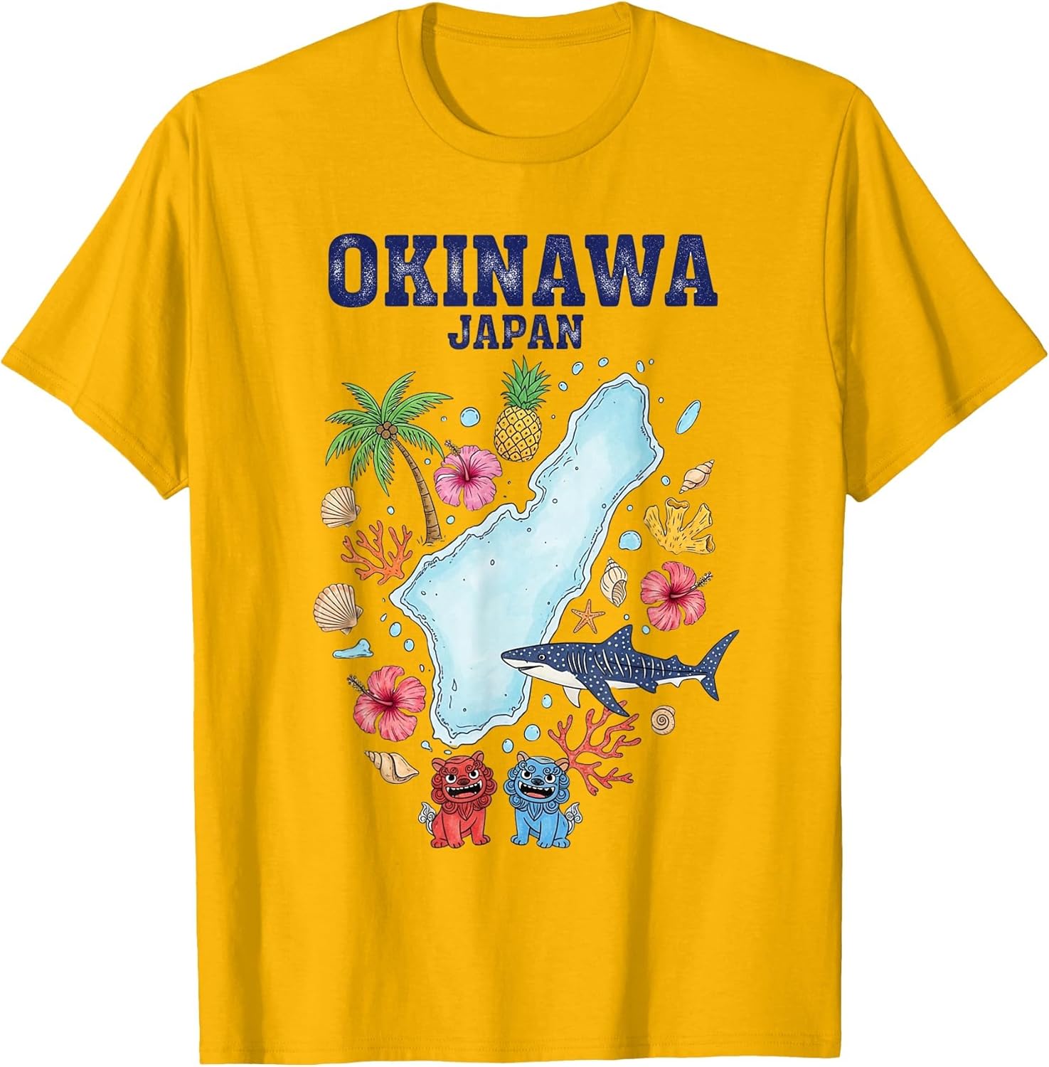 Okinawa Japan Tropical Island Art Japanese Souvenir