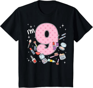 9th Birthday Makeup Spa Nail 9 Years Old Girl Bday Party