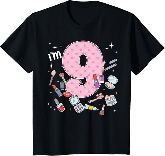 9th Birthday Makeup Spa Nail 9 Years Old Girl Bday Party