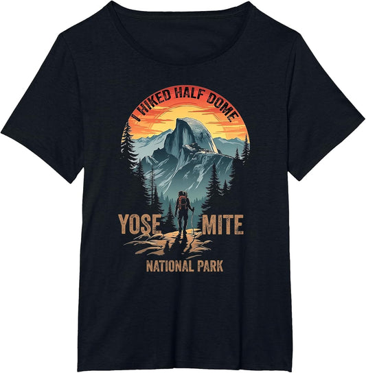 I Hiked Half Dome Yosemite National Park Hiking Souvenir