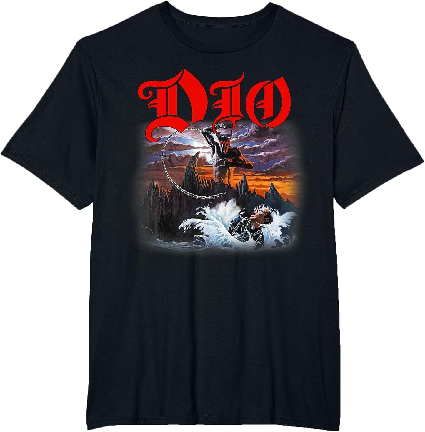 Dio Holy Diver Cover on Black
