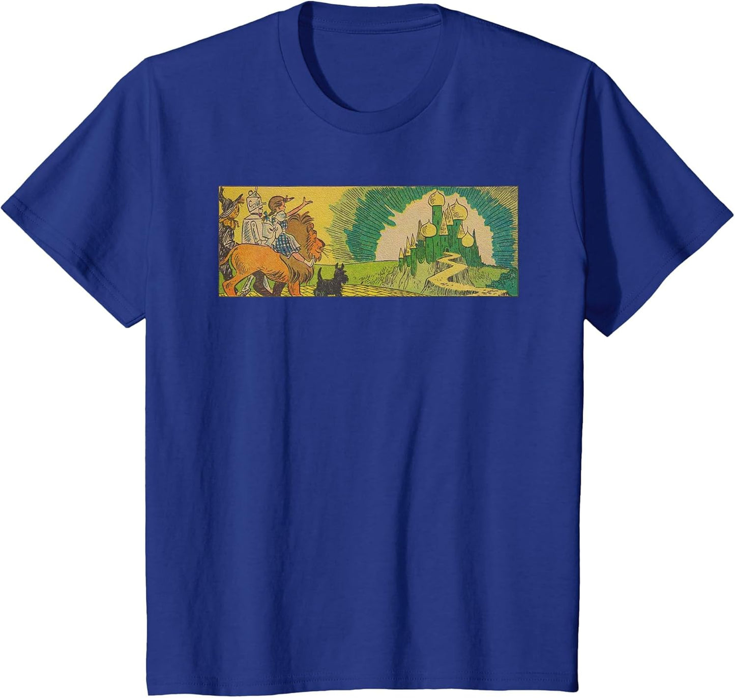Yellow Brick Road Emerald City OZ Shirt-Retro Wizard of Oz