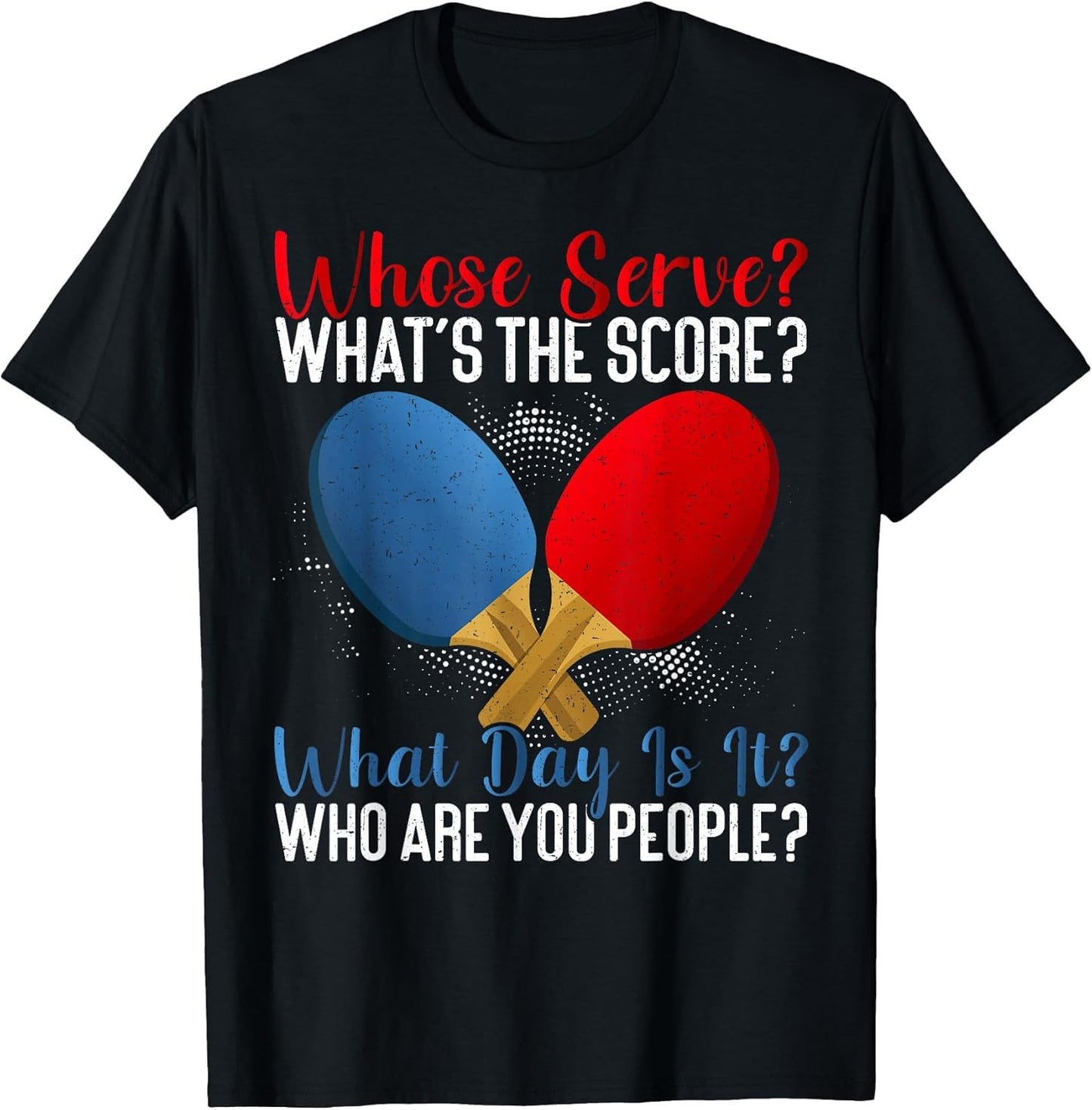 Whose Serve? What's The Score? | Funny Table Tennis
