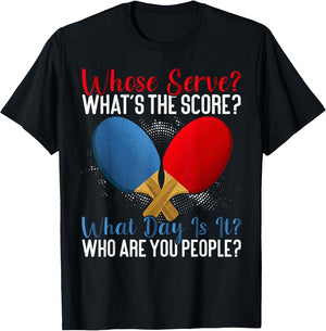 Whose Serve? What's The Score? | Funny Table Tennis