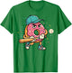 Donut Playing Baseball Dessert Food Lover Sports Fan Player