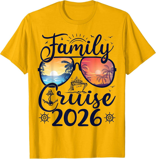 Family Cruise 2026 Summer Vacation Matching Family Cruise