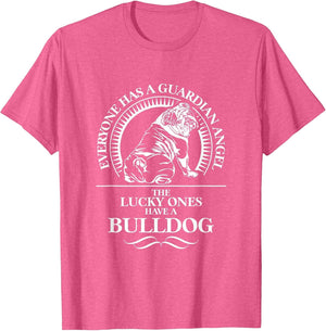 English Bulldog Guardian Angel Dog Saying