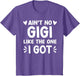 Ain't No Gigi Like This One I Got Boy Toddler Mothers Day