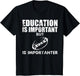 Education is Important, But Rugby is Importanter Joke