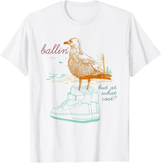 Ballin' But at What Cost Vintage Design