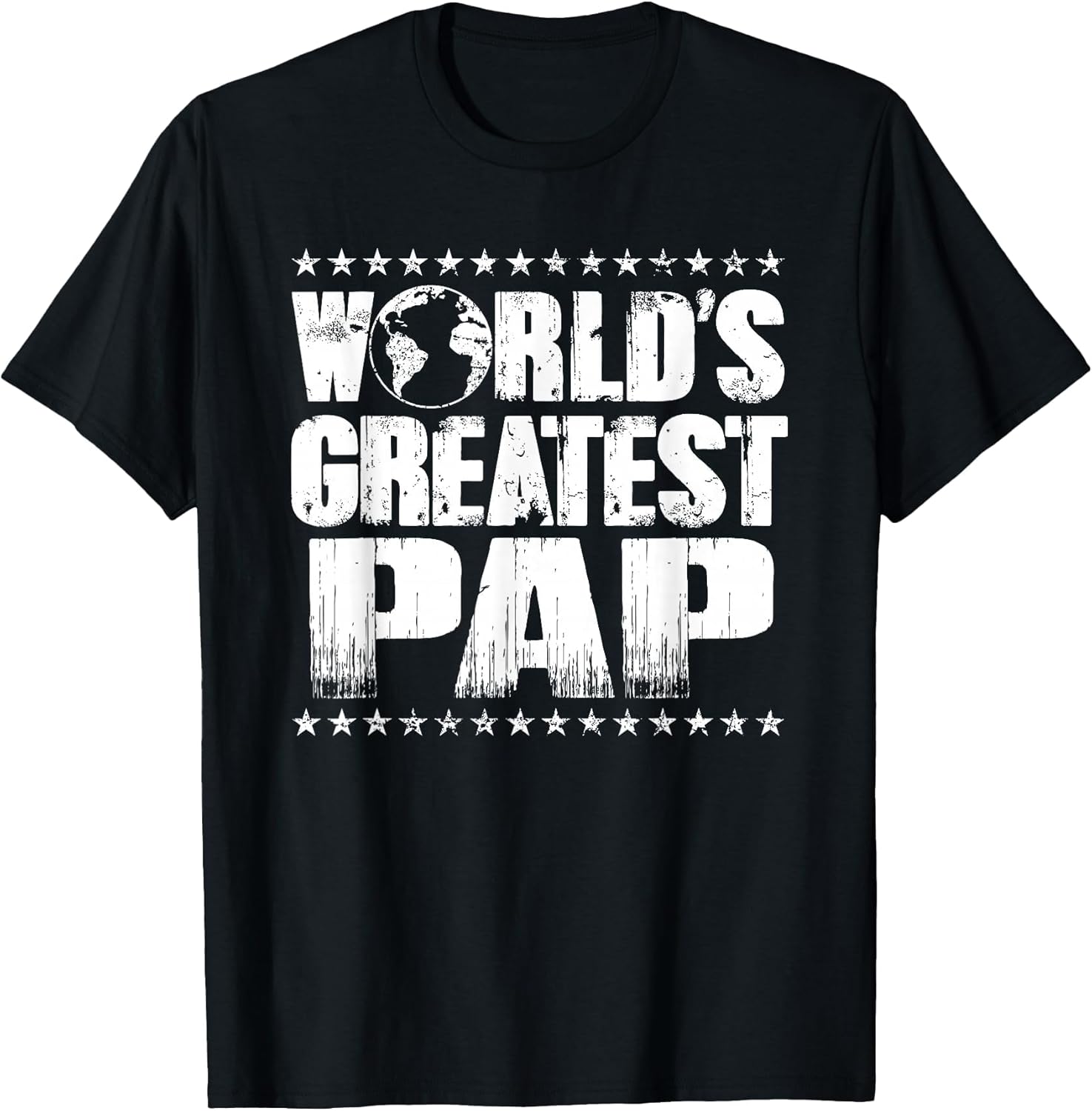World's Greatest Pap T Shirt -Best Ever Award Gift