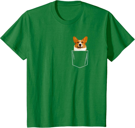 Perfect Corgi in Pocket Lover Funny Meme Gift
