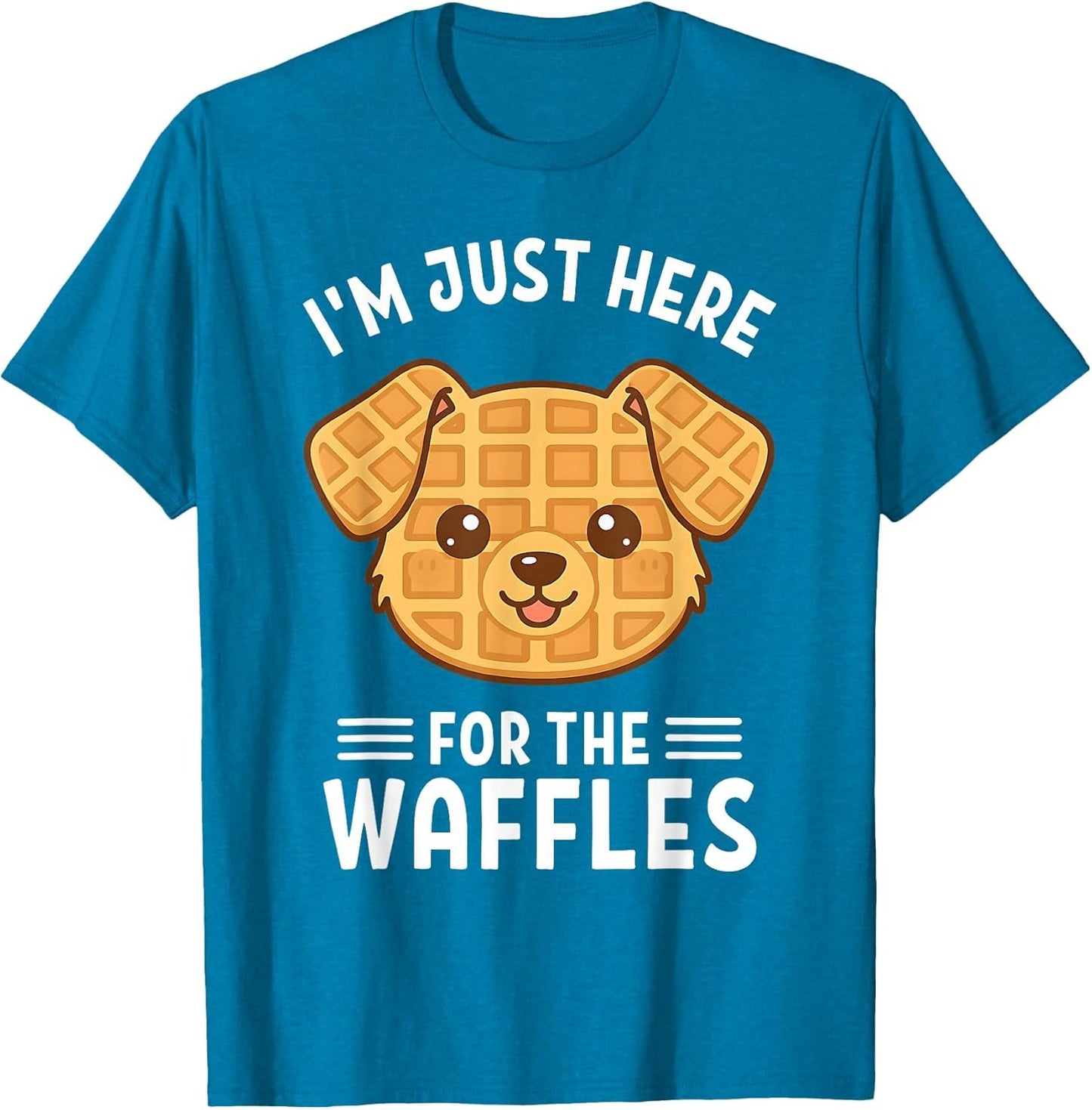 Waffle Dog Lover I'm Just Here for The Waffles