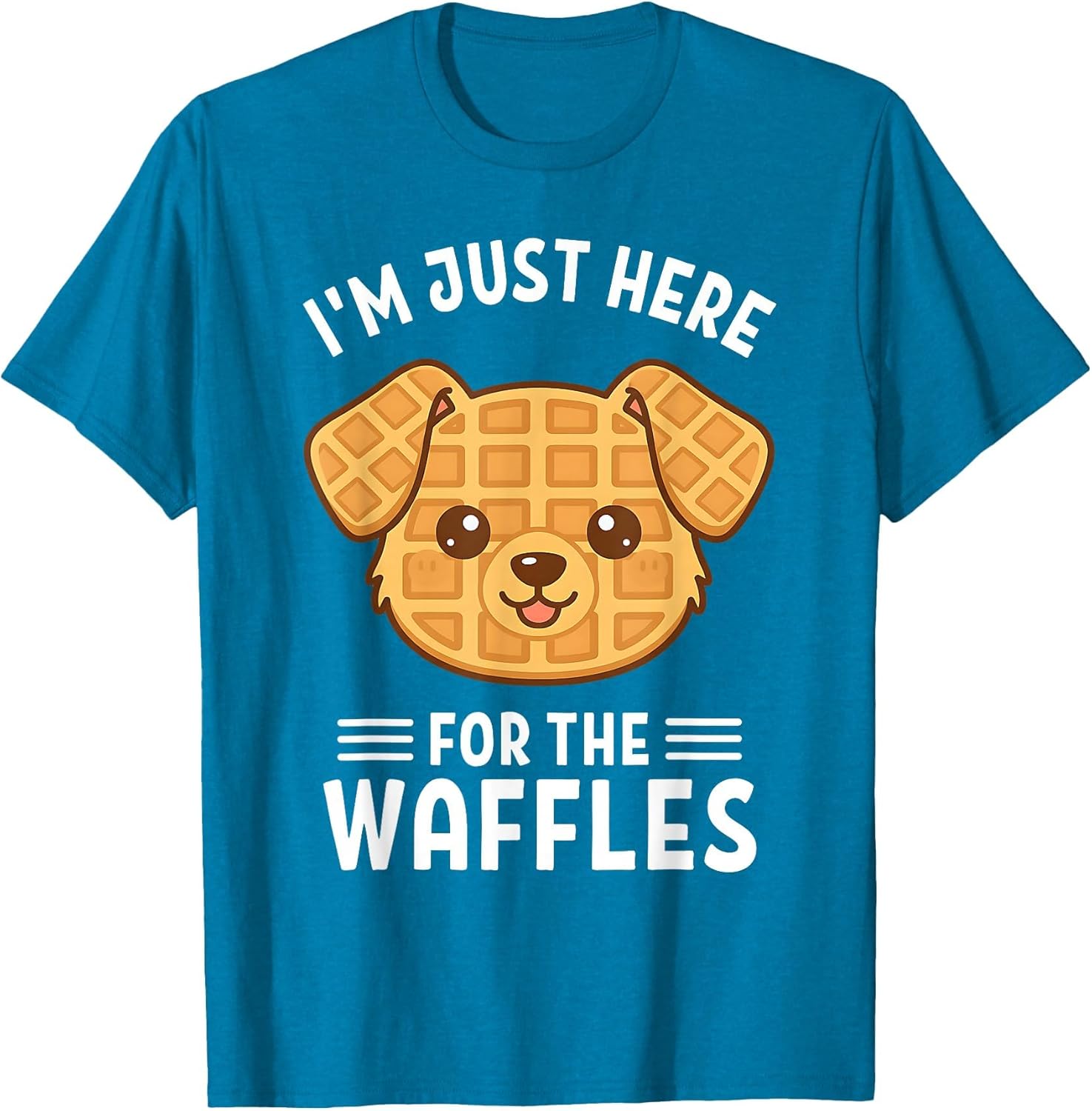 Waffle Dog Lover I'm Just Here for The Waffles