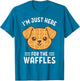 Waffle Dog Lover I'm Just Here for The Waffles