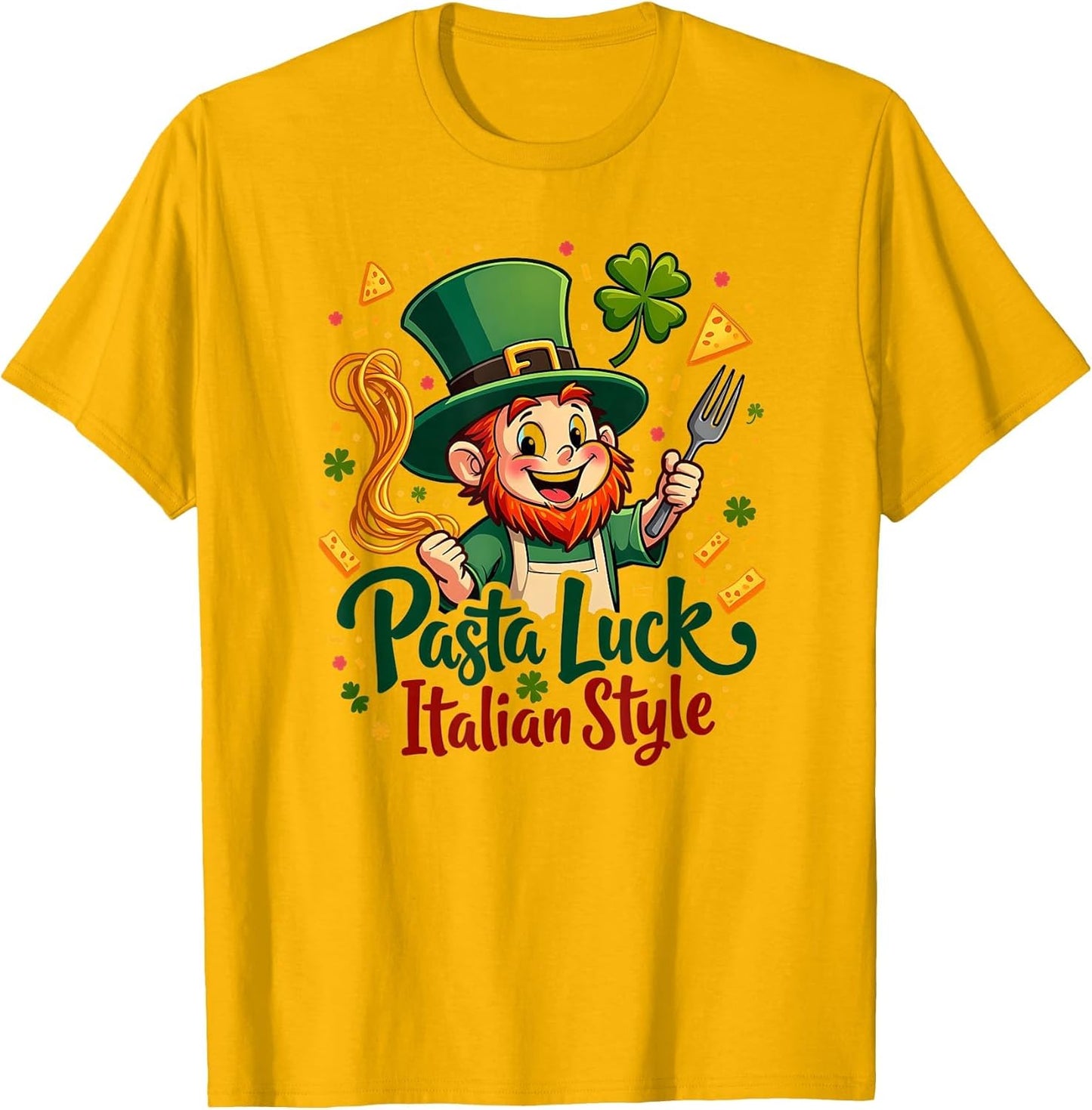 Pasta Luck Italian Style St Patrick's Design