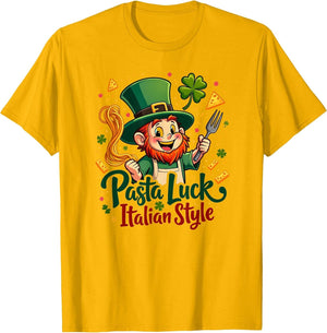 Pasta Luck Italian Style St Patrick's Design