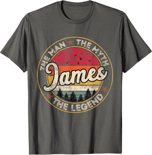 James The Man The Myth The Legend Personalized Name