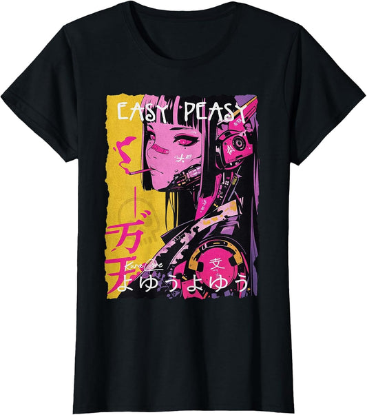 Japan Streetwear Cyberpunk Y2K Techwear Retro Manga Anime