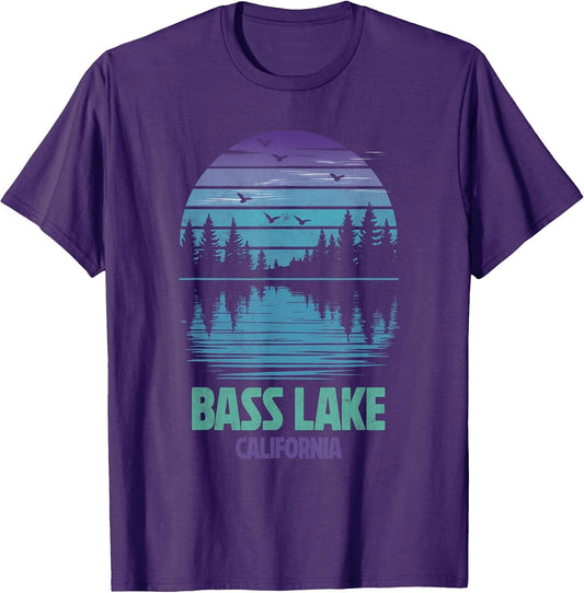 Bass Lake California Outdoors Vintage