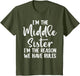 Middle Sister Funny I Am Reason We Have Rules Sibling