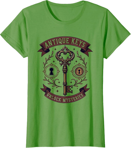Antique Keys Unlock Mysteries Vintage Design