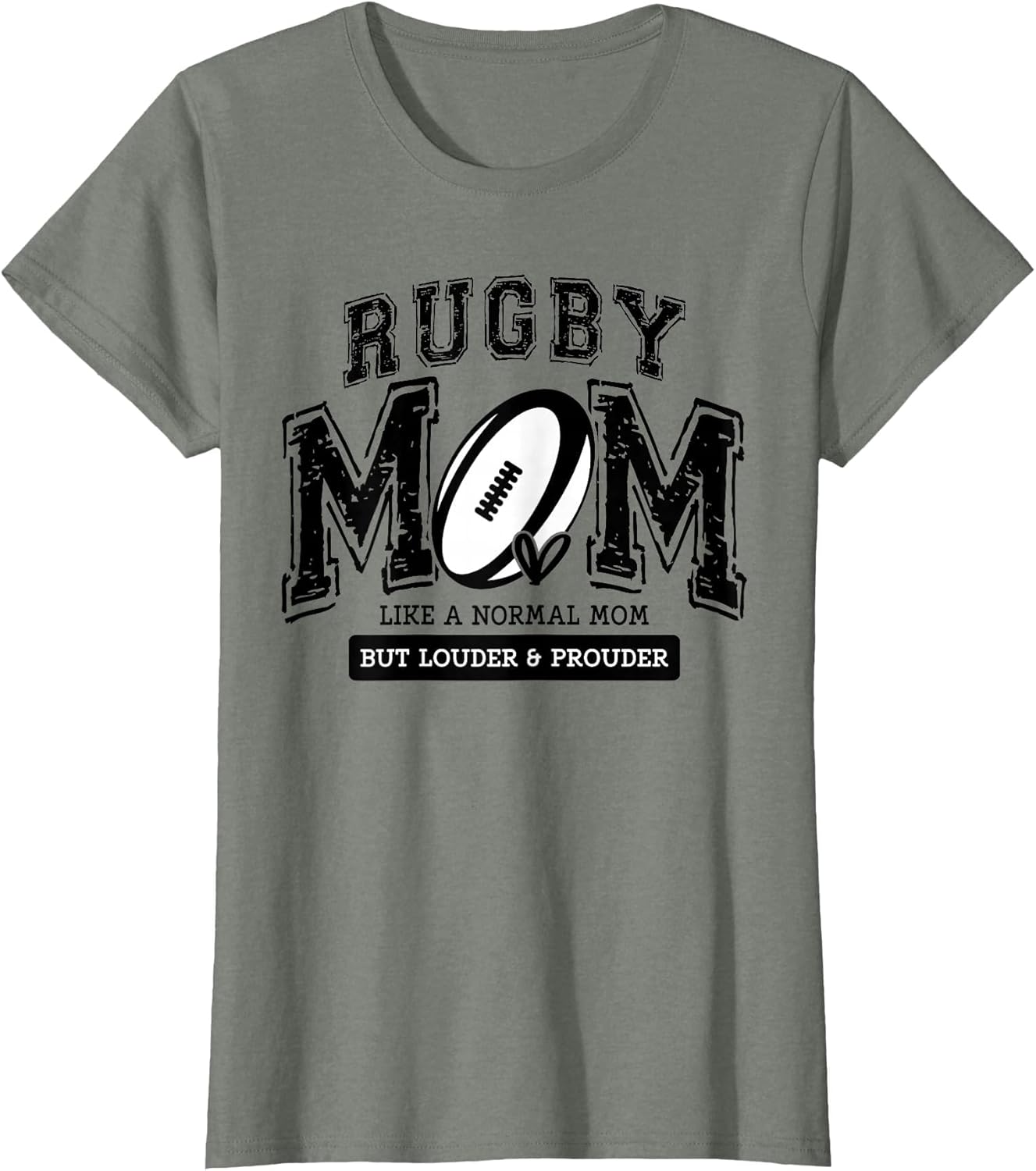 Loud Proud Rugby Mom Rugby Player Mama Family Funny Cute
