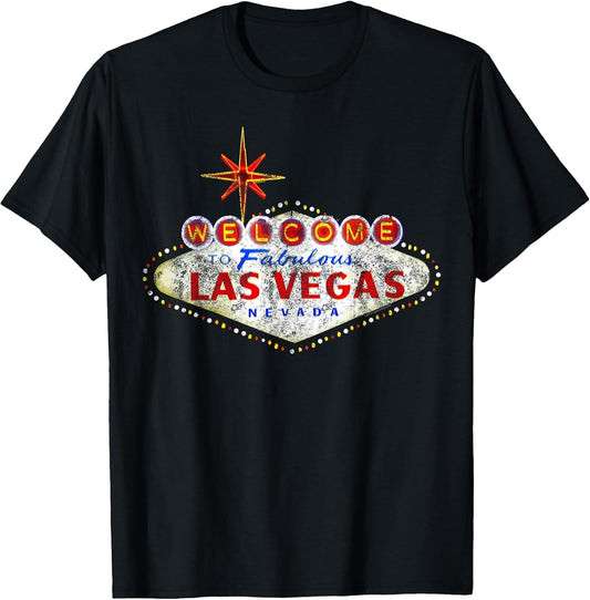Welcome to Las Vegas Nevada Vintage Sign Souvenir