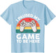 Funny I Paused My Video Game to Be Here Kids Youth Boy Gamer